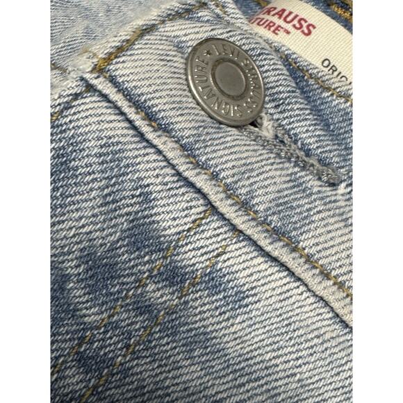 NWT Levi's Signature Women's Vintage Original 14 W32 Blue Denim Shorts Casual - Picture 3 of 10
